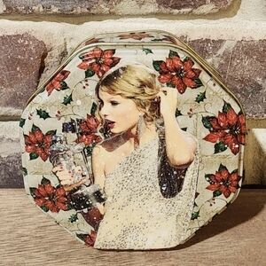 Taylor Swift Evermore Fearless Handmade Holiday Tin w/ 6 Friendship Bracelets